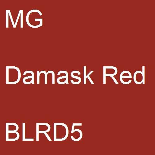 MG, Damask Red, BLRD5.